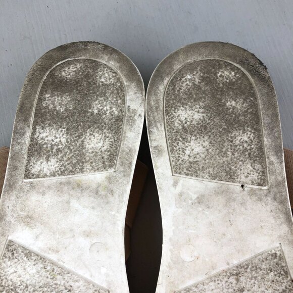 Steve Madden Women's Size 7.5 Azzurra Natural Tan Open Toe Ankle Strap Sandals - Picture 10 of 14